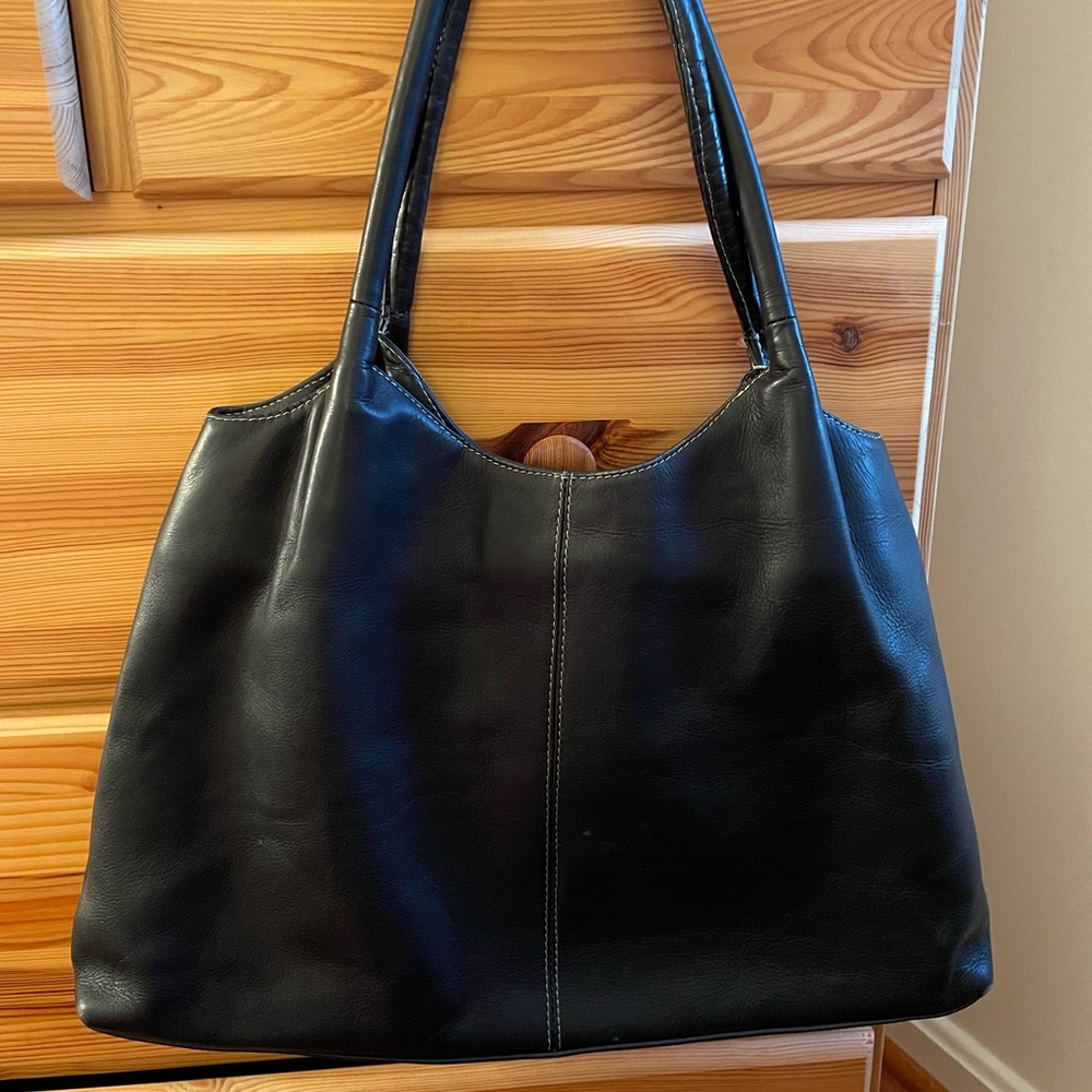 J Jill Black Leather Bag - Picture 12 of 12